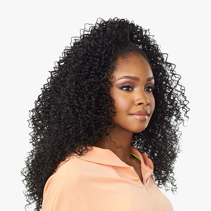 Sensationnel Synthetic Instant Up & Down Pony Wrap Half Wig - Ud 3