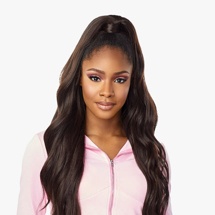 Sensationnel Synthetic Instant Up & Down Pony Wrap Half Wig - Ud 4