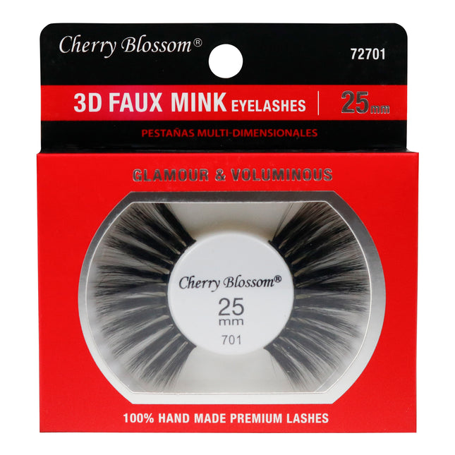 [Cherry Blossom] 3D Faux Mink Lashes 25mm