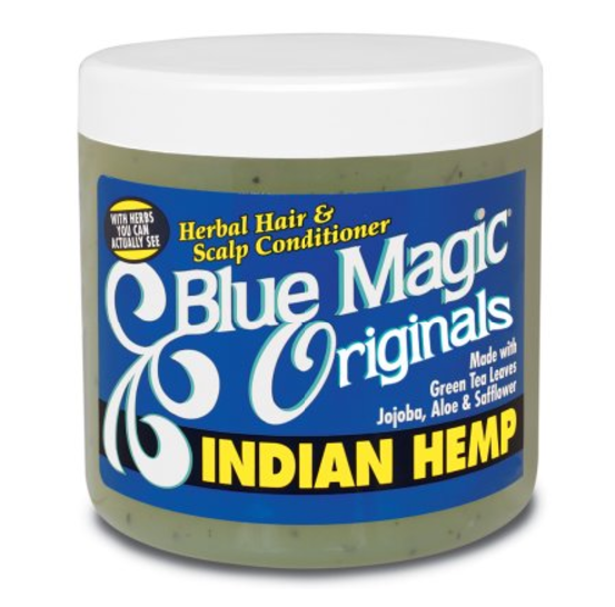 [Blue Magic] Originals Indian Hemp Herbal Hair & Scalp Conditioner 12Oz