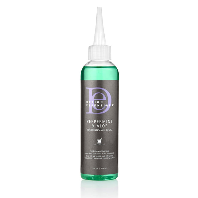 [Design Essentials] Peppermint & Aloe Soothing Scalp Tonic Treatment 4oz