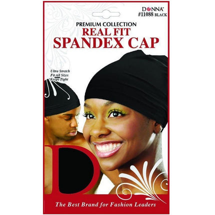 Donna Collection Xl Shower Cap Black #11028