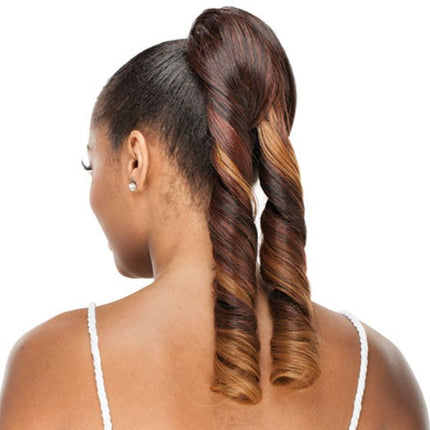 Pigtail Girl - Freetress Equal Drawstring Ponytail Synthetic Hair