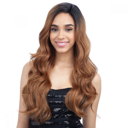 Freedom Part 202 - Freetress Equal Synthetic Lace Front Wig Long Body Wave