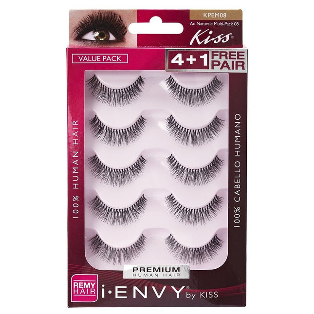 [I-Envy] 100% Humna Hair Multi Pack 10 Lashes
