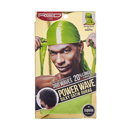 [Red By Kiss] Power Wave Silky Satin Durag Extra Long Tails
