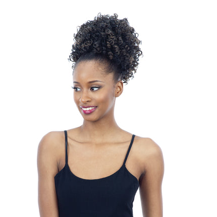 Boom Pop - Freetress Equal Synthetic Drawstring Ponytail Curly Kinky Afro Style