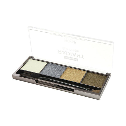 [Nicka K] New York Radiant Eye Shadow Palette 4 Metallic Color