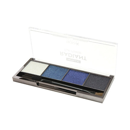 [Nicka K] New York Radiant Eye Shadow Palette 4 Metallic Color