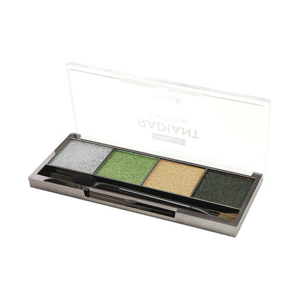 [Nicka K] New York Radiant Eye Shadow Palette 4 Metallic Color