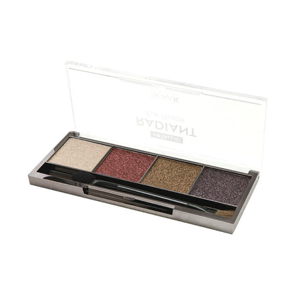 [Nicka K] New York Radiant Eye Shadow Palette 4 Metallic Color