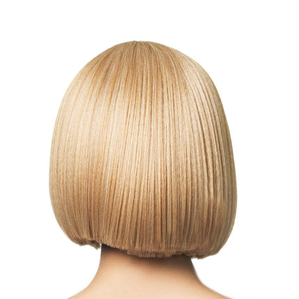 Mega Rihanna - Hair Topic Synthetic Wig Short Bob Cleopatra Style Straight Bang