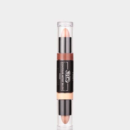 [Ruby Kisses] Pop Up 3D Contour Artist Blush Stick Double Side Duo