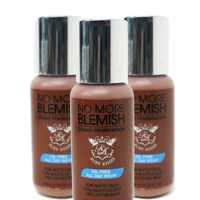 [Ruby Kisses] No More Blemish Liquid Foundation 1.18oz