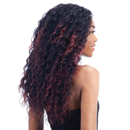 Summer Girl - Freetress Equal Drawstring Fullcap Synthetic Half Wig