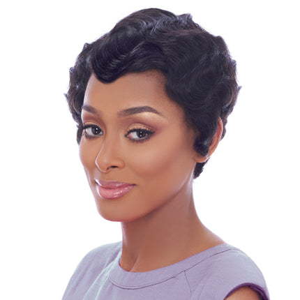 Go113 - Harlem 125 Gogo Collection Synthetic Full Wig Short Mama Curl