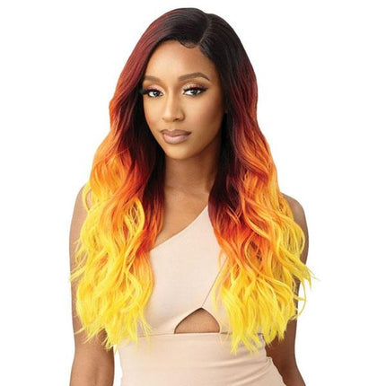 Outre Color Bomb Hd Transparent Lace Front Wig - Zahara