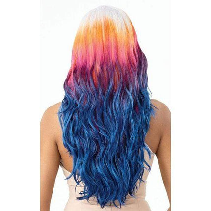 Outre Color Bomb Hd Transparent Lace Front Wig - Zahara